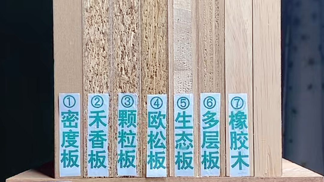 密度板、禾香板、顆粒板、歐松板、多層板、生態(tài)板哪種板材最環(huán)保